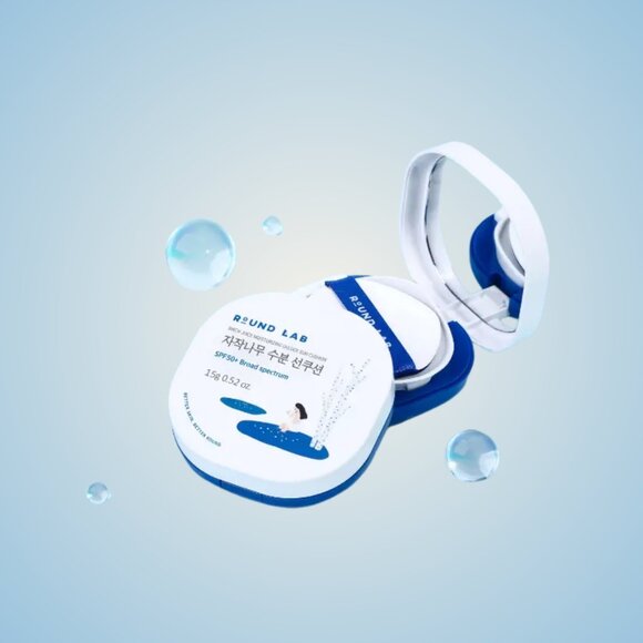 Round Lab Birch Juice UV Lock Sun Cushion 15g – Hydrating SPF & Dewy Finish - Picture 4 of 5